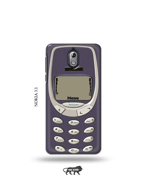 tweakymod designer printed hard case | classic mobile back cover compatible with nokia 3.1 - 19034481 - Very Small Image - 1