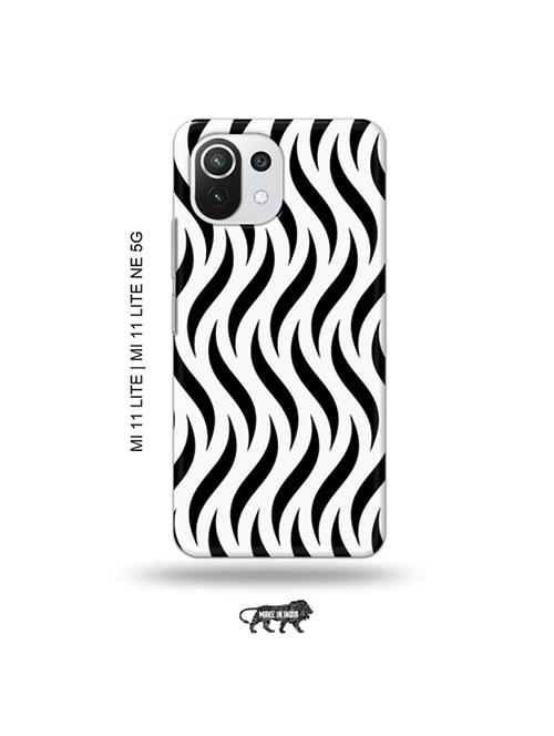 tweakymod designer printed hard case | curvy strips back cover compatible with mi 11 lite, xiaomi 11 lite ne 5g - 19034653 - Very Small Image - 1