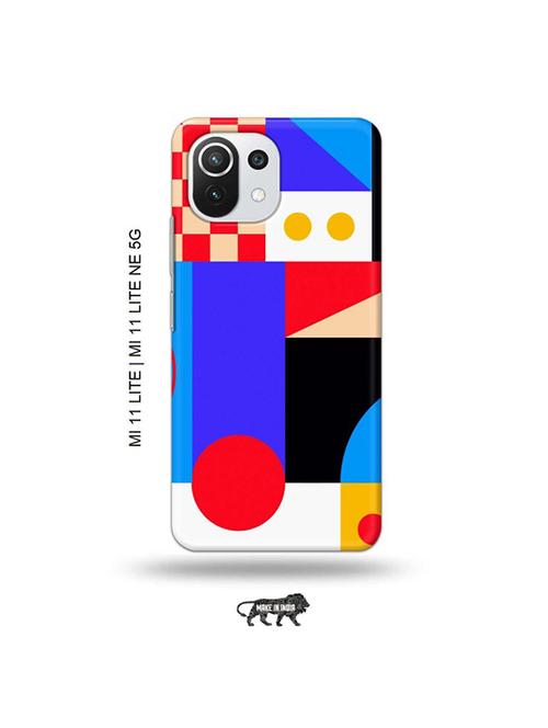 tweakymod designer printed hard case | colour boxes back cover compatible with mi 11 lite, xiaomi 11 lite ne 5g - 19034660 - Very Small Image - 1