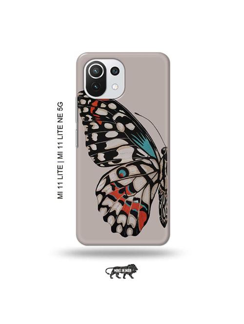 tweakymod designer printed hard case | butterfly back cover compatible with mi 11 lite, xiaomi 11 lite ne 5g - 19034674 - Very Small Image - 1