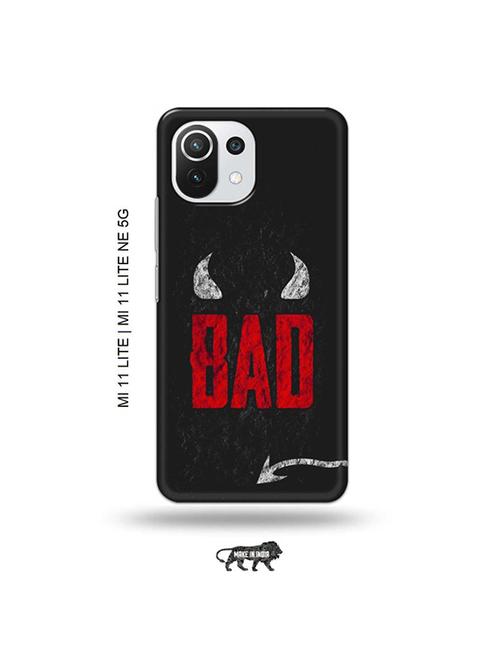 tweakymod designer printed hard case | bad back cover compatible with mi 11 lite, xiaomi 11 lite ne 5g - 19034736 - Very Small Image - 1