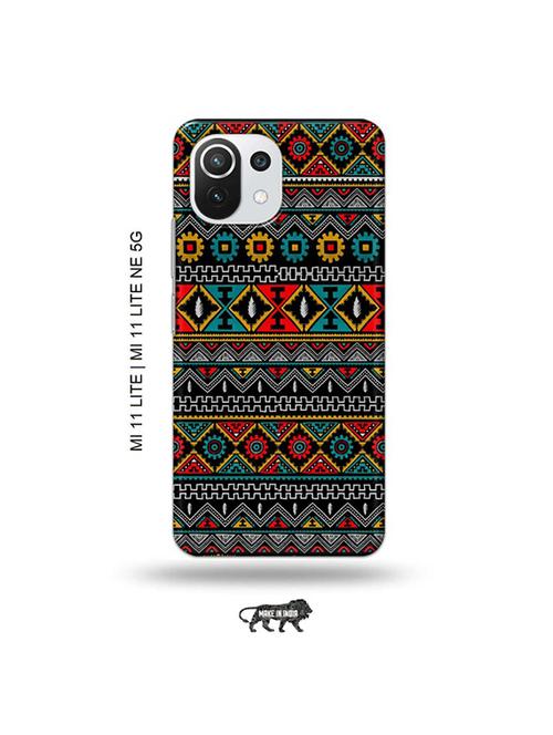 aztec back cover compatible with mi 11 lite, xiaomi 11 lite ne 5g - 19034748 - Very Small Image - 1