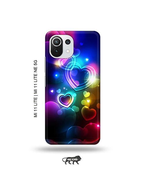 love design back cover compatible with mi 11 lite, xiaomi 11 lite ne 5g - 19034908 - Very Small Image - 1