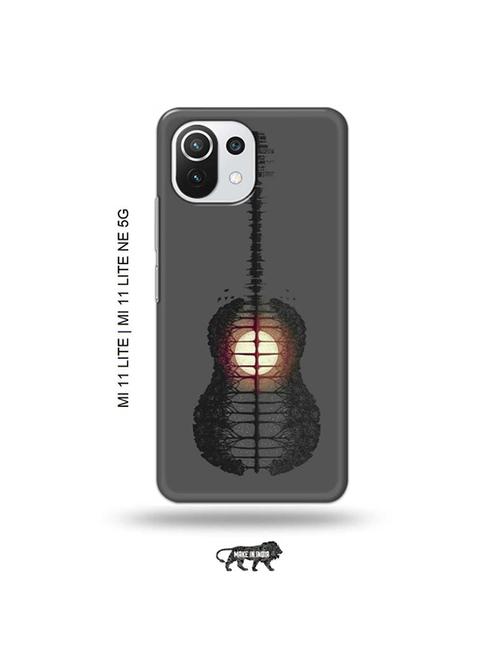 nature guitar back cover compatible with mi 11 lite, xiaomi 11 lite ne 5g - 19034993 - Very Small Image - 1