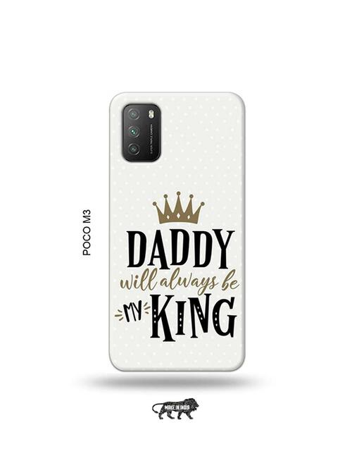 daddy back cover compatible with poco m3 - 19035019 - Very Small Image - 1