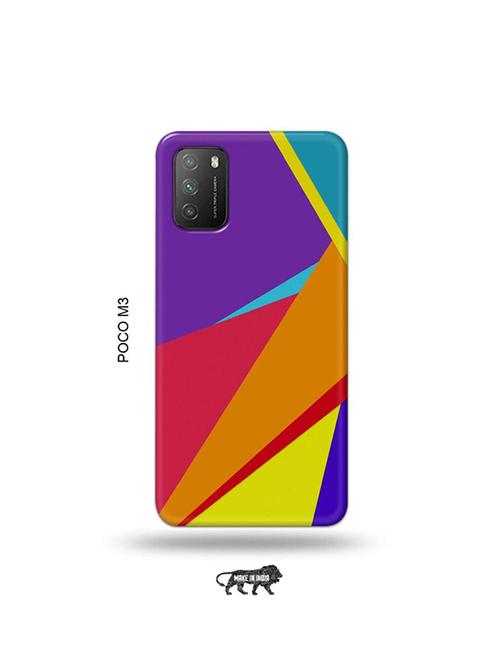 abstract strips back cover compatible with poco m3 - 19035162 - Very Small Image - 1