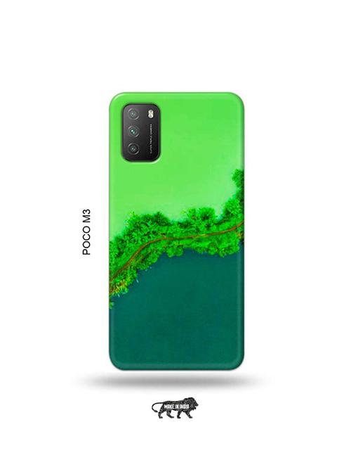 nature green back cover compatible with poco m3 - 19035264 - Very Small Image - 1