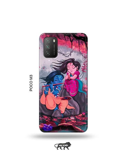radha krishna back cover compatible with poco m3 - 19035286 - Very Small Image - 1
