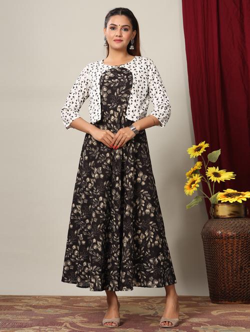 women's flared kurta - 19039205 - Very Small Image - 1