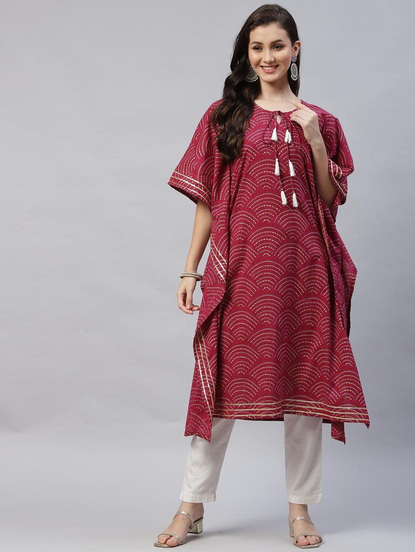 women's kaftan kurta - 19039336 - Standard Image - 2