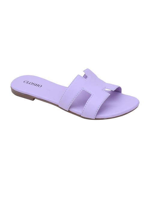 purple slip on sandal - 19039460 - Very Small Image - 1
