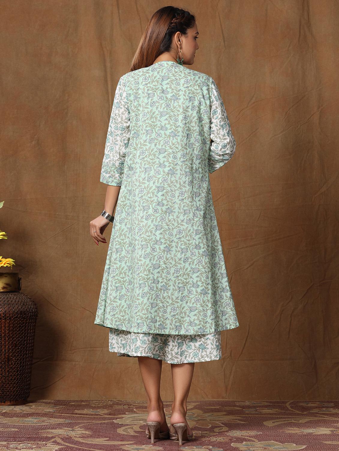 women's layered kurta - 19039598 - Standard Image - 2