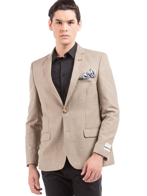 single breasted casual blazer - 19039631 - Very Small Image - 1