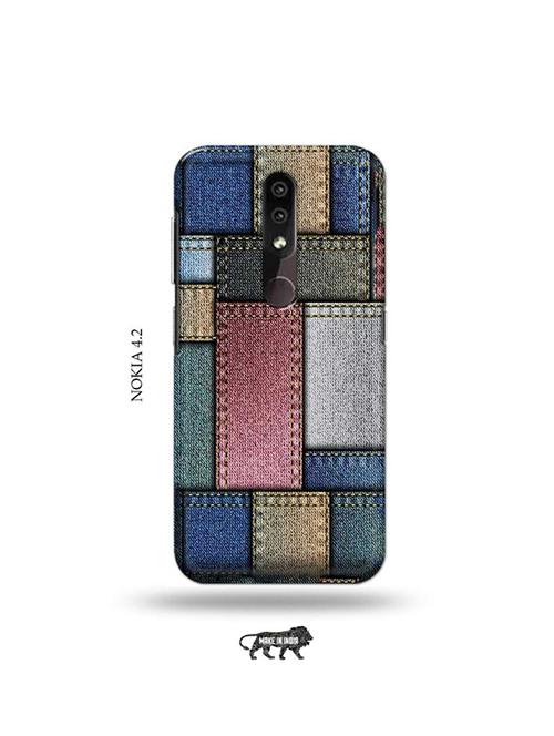 denim back cover compatible with nokia 4.2 - 19044777 - Very Small Image - 1