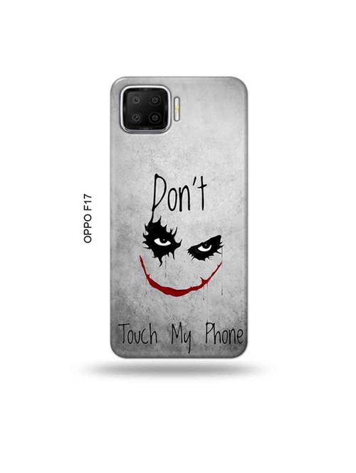 don't touch my phone back cover compatible with oppo f17 - 19045195 - Very Small Image - 1