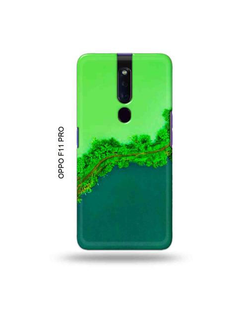 nature green back cover compatible with oppo f11 pro - 19045668 - Very Small Image - 1