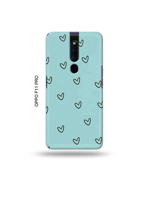 hearts back cover compatible with oppo f11 pro - 19045845 - Very Small Image - 1