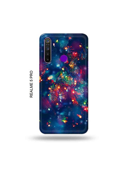 tweakymod designer printed hard case | cristmas tree back cover compatible with realme 5 pro - 19046213 - Very Small Image - 1