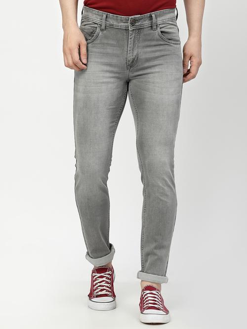 mens slim fit plain jeans - 19047027 - Very Small Image - 1