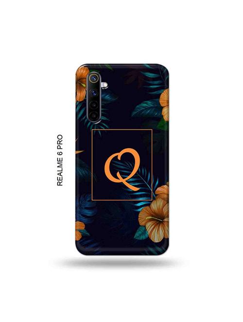 tweakymod designer printed hard case | floral q back cover compatible with realme 6 pro - 19051517 - Very Small Image - 1
