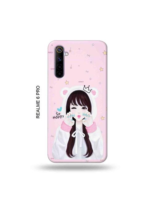 tweakymod designer printed hard case | girlie back cover compatible with realme 6 pro - 19051530 - Very Small Image - 1