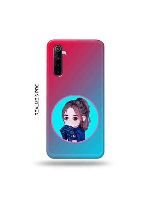 tweakymod designer printed hard case | baby cute girl back cover compatible with realme 6 pro - 19051547 - Very Small Image - 1