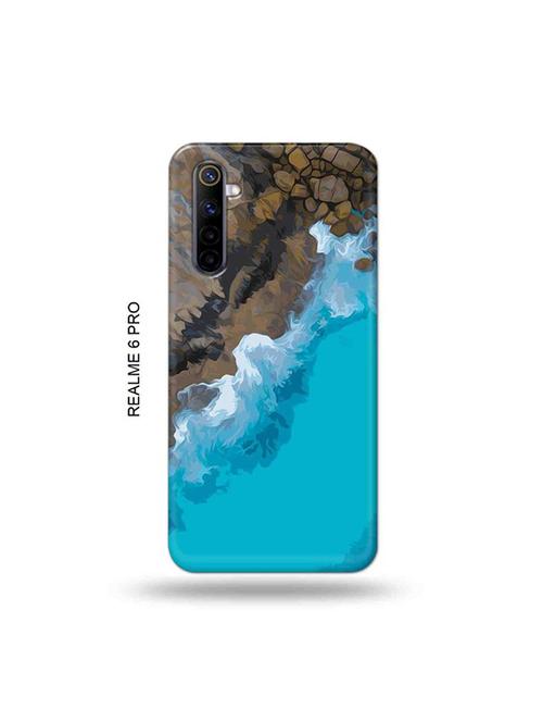 tweakymod designer printed hard case | rock water back cover compatible with realme 6 pro - 19051587 - Very Small Image - 1