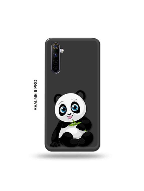 tweakymod designer printed hard case | cute panda back cover compatible with realme 6 pro - 19051619 - Very Small Image - 1