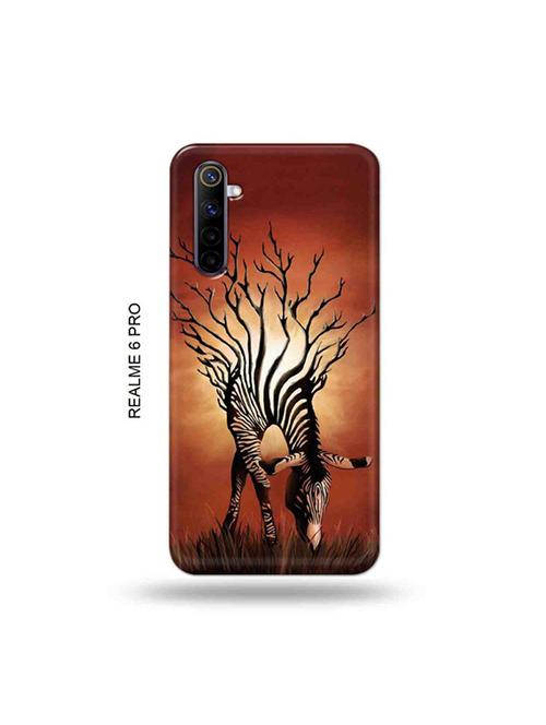 tweakymod designer printed hard case | zebra back cover compatible with realme 6 pro - 19051636 - Very Small Image - 1