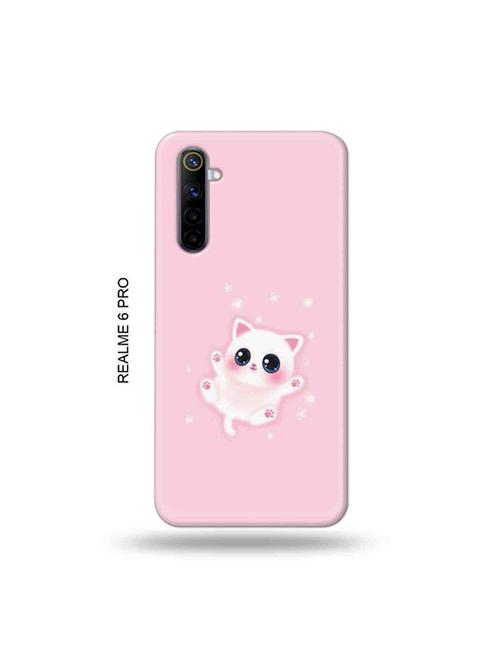 tweakymod designer printed hard case | cute kitty back cover compatible with realme 6 pro - 19051641 - Very Small Image - 1