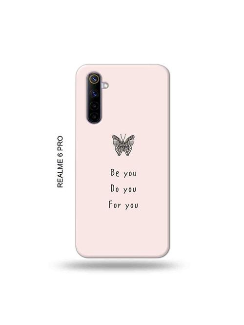 tweakymod designer printed hard case | be you back cover compatible with realme 6 pro - 19051711 - Very Small Image - 1