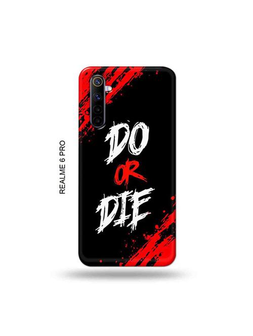 tweakymod designer printed hard case | do or die back cover compatible with realme 6 pro - 19051738 - Very Small Image - 1