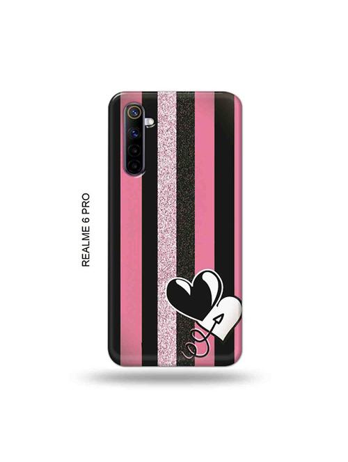 tweakymod designer printed hard case | hearts back cover compatible with realme 6 pro - 19051915 - Very Small Image - 1
