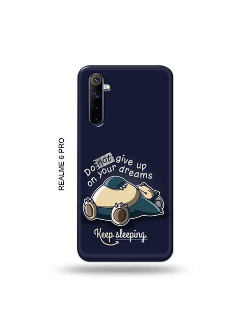 tweakymod designer printed hard case | dreams quote back cover compatible with realme 6 pro - 19051943 - Very Small Image - 1
