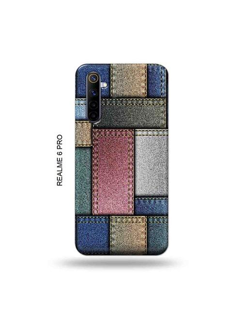 tweakymod designer printed hard case | denim back cover compatible with realme 6 pro - 19051968 - Very Small Image - 1