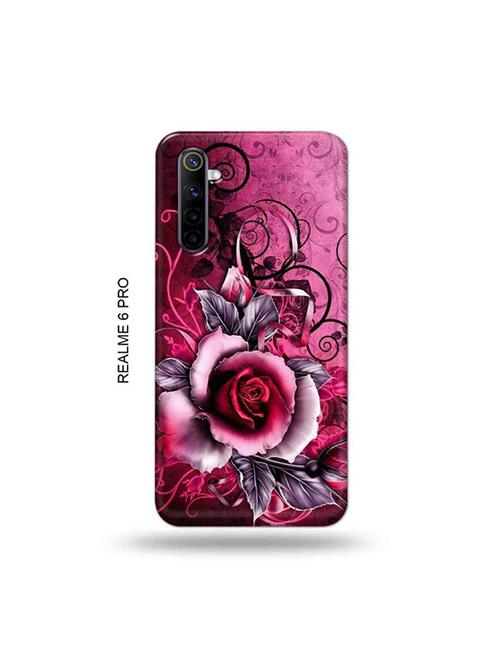 tweakymod designer printed hard case | flowers back cover compatible with realme 6 pro - 19052029 - Very Small Image - 1
