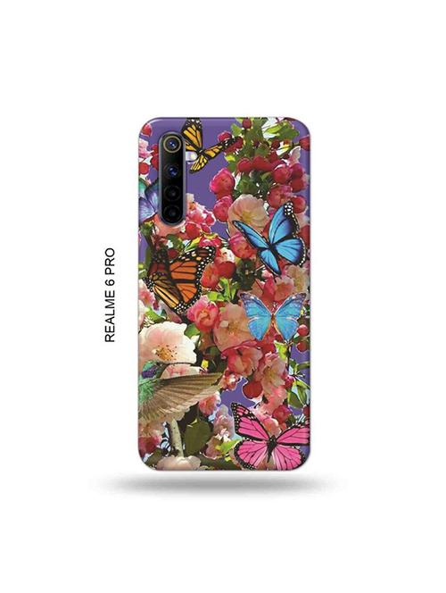 tweakymod designer printed hard case | flowers back cover compatible with realme 6 pro - 19052041 - Very Small Image - 1