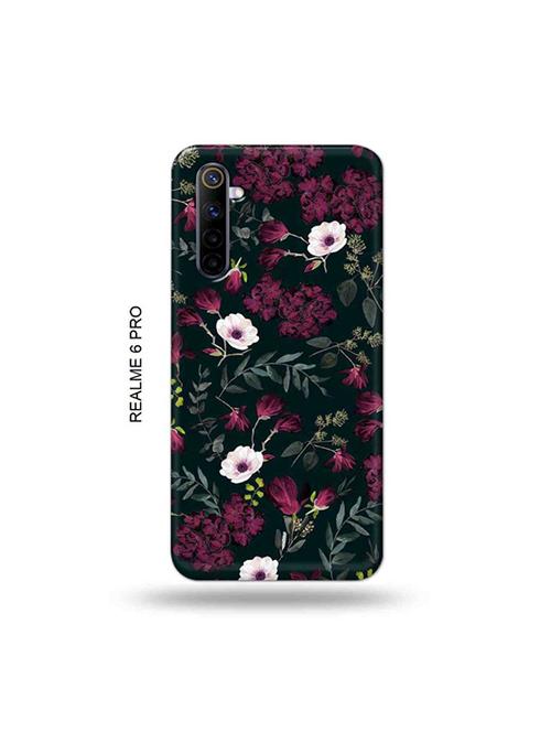 tweakymod designer printed hard case | flowers back cover compatible with realme 6 pro - 19052050 - Very Small Image - 1