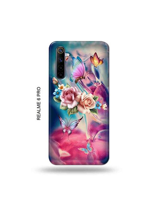 tweakymod designer printed hard case | flowers back cover compatible with realme 6 pro - 19052063 - Very Small Image - 1