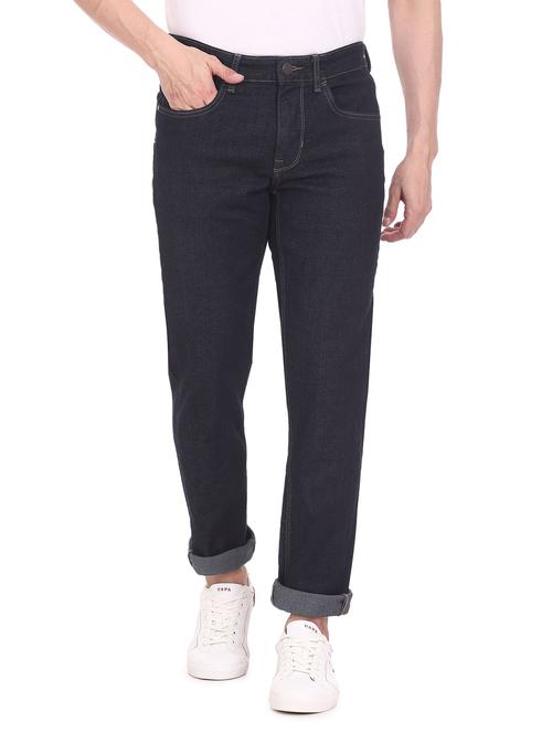 blue delta slim fit rinsed jeans - 19052150 - Very Small Image - 1