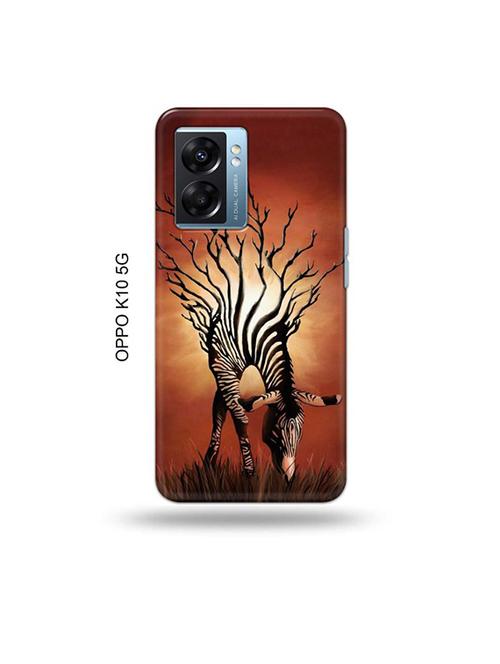 tweakymod designer printed hard case | zebra back cover compatible with oppo k10 5g - 19054295 - Very Small Image - 1