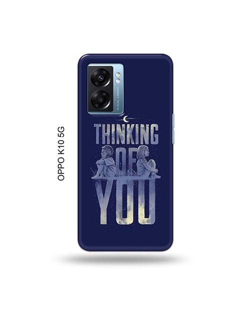 tweakymod designer printed hard case | thinking of you back cover compatible with oppo k10 5g - 19054342 - Very Small Image - 1