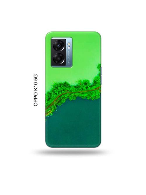 tweakymod designer printed hard case | nature green back cover compatible with oppo k10 5g - 19054364 - Very Small Image - 1
