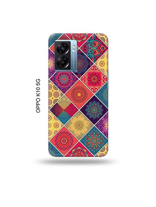 tweakymod designer printed hard case | aztec back cover compatible with oppo k10 5g - 19054368 - Very Small Image - 1