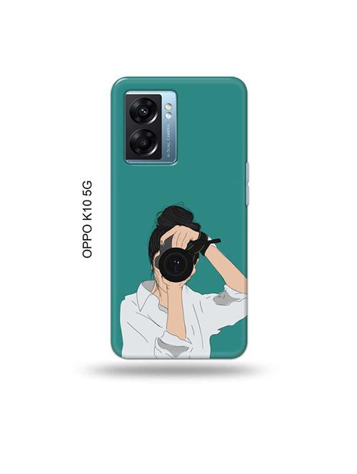 tweakymod designer printed hard case | girl photography back cover compatible with oppo k10 5g - 19054404 - Very Small Image - 1