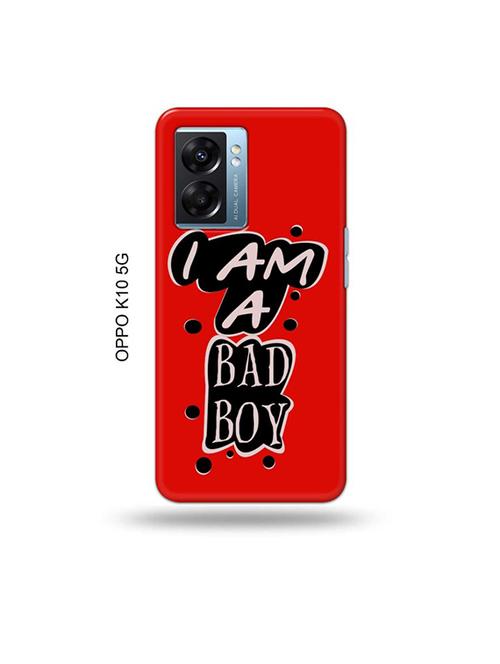 tweakymod designer printed hard case | bad boy back cover compatible with oppo k10 5g - 19054412 - Very Small Image - 1