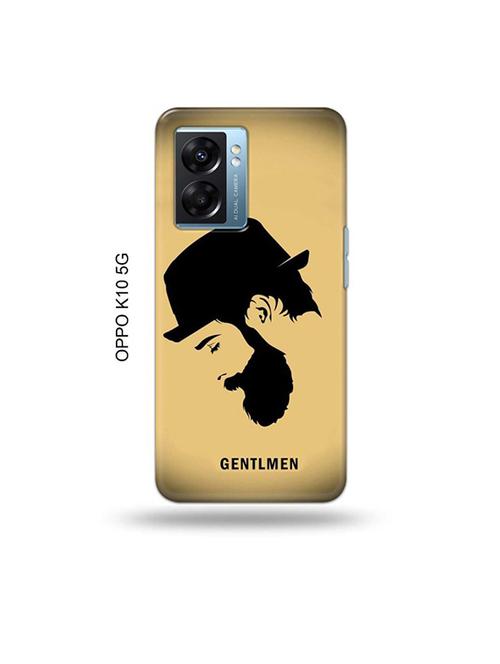 tweakymod designer printed hard case | gentleman back cover compatible with oppo k10 5g - 19054417 - Very Small Image - 1
