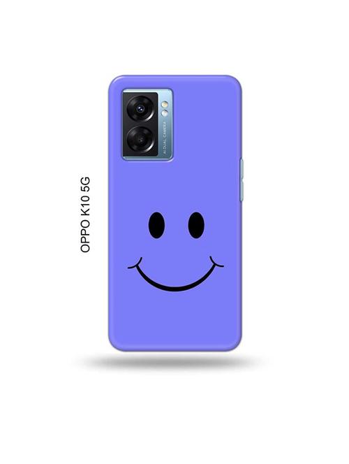 tweakymod designer printed hard case | happy face back cover compatible with oppo k10 5g - 19054431 - Very Small Image - 1