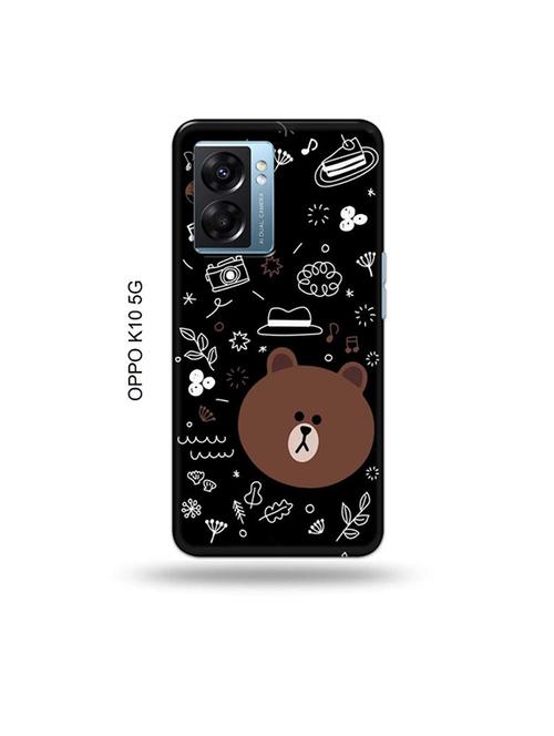 tweakymod designer printed hard case | teddy back cover compatible with oppo k10 5g - 19054449 - Very Small Image - 1