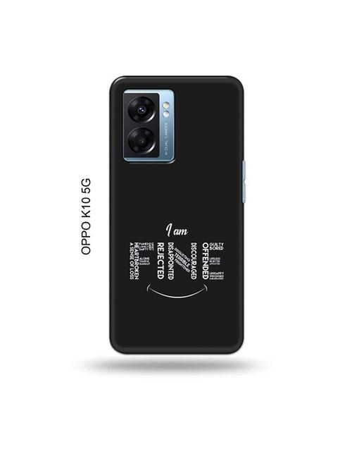 tweakymod designer printed hard case | i am fine back cover compatible with oppo k10 5g - 19054475 - Very Small Image - 1